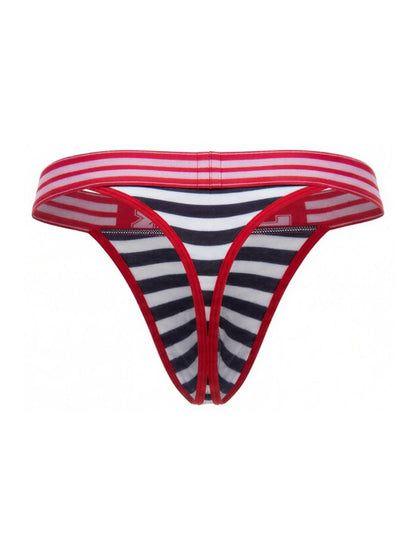 JOR Men's Underwear 2337 Santorini Thongs Color Stripes