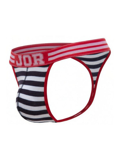 JOR Men's Underwear 2337 Santorini Thongs Color Stripes