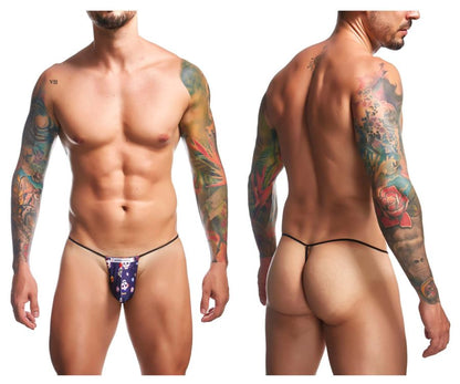 JUSTIN+SIMON Men's Underwear XSJ02 Classic G-String Color Mexico
