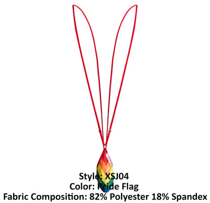 JUSTIN+SIMON Men's Underwear XSJ04 Sling Color Pride Flag