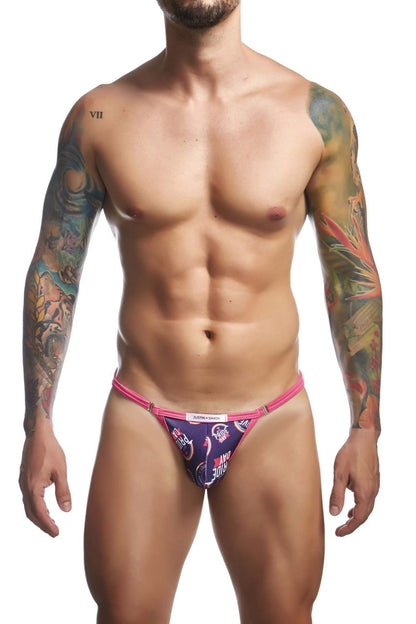 JUSTIN+SIMON Men's Underwear XSJ12 Bikini Color Pride