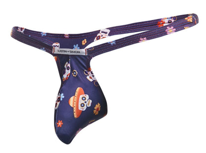 JUSTIN+SIMON Men's Underwear XSJBU02 Bulge Thongs Color Mexico