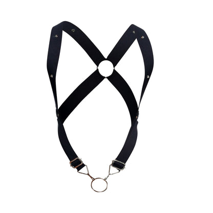 MaleBasics Men's Underwear DMBL05 DNGEON Crossback Harness Color Black