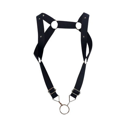 MaleBasics Men's Lingerie DMBL06 DNGEON Straigh Back Harness Color Black