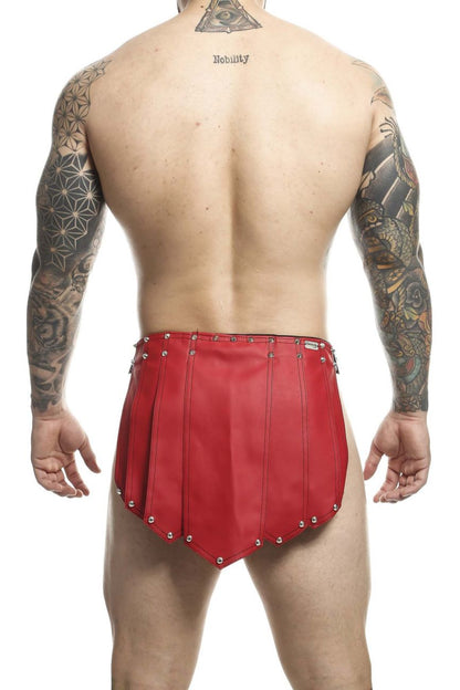 MaleBasics Men's Lingerie DMBL10 DNGEON Roman Skirt Color Red