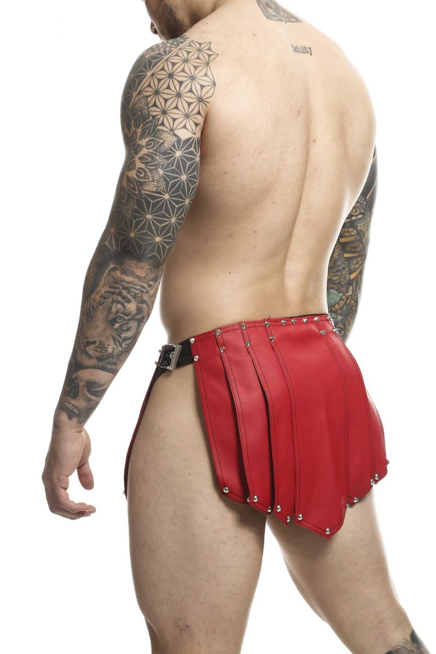 MaleBasics Men's Lingerie DMBL10 DNGEON Roman Skirt Color Red