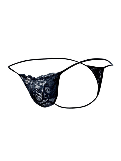 MaleBasics MBL27 Lace Thongs Color Black