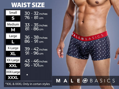 MaleBasics Men's Underwear DMBL07 DNGEON Cross Cockring Harness Color Black