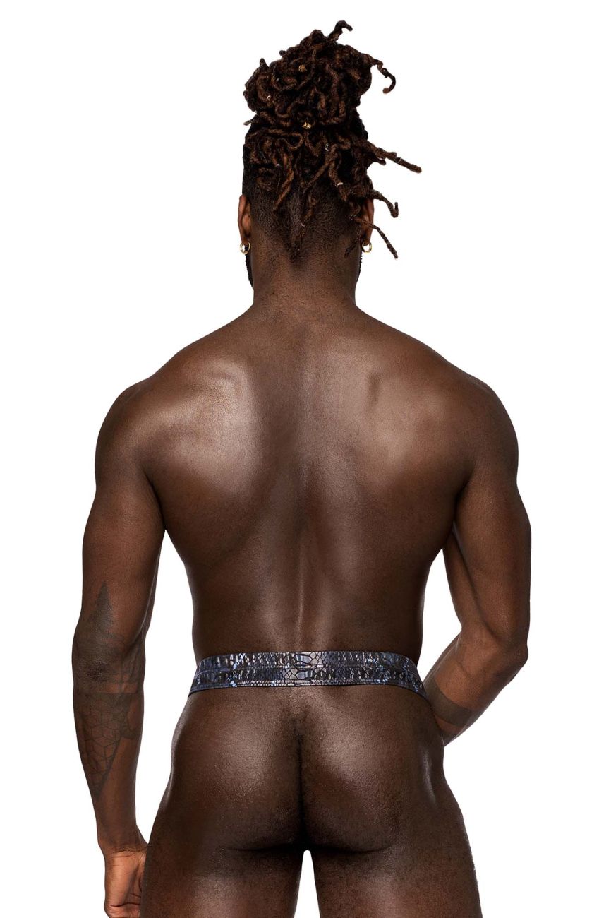 Male Power Men's Underwear 334-282 S-naked Power Sock Color Black-Blue