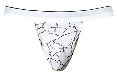 Male Power Men's Underwear 349-299 Soo Cumfy Jock Color White-Black
