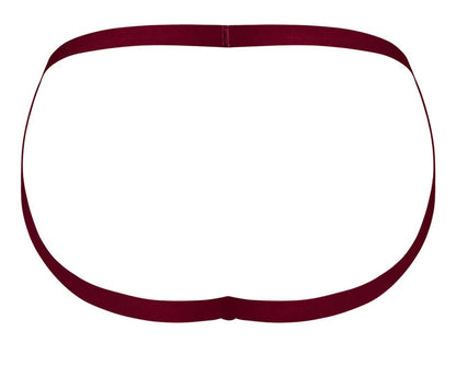 Male Power 394-289 Lucifer Strappy Jock Color Burgundy
