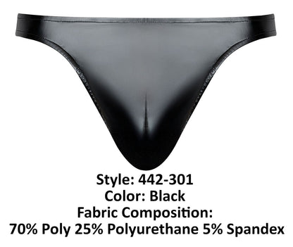Male Power 442-301 Liquid Onyx 2.0 Bong Thong Color Black