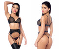 Mapale 2806 Three Piece Set Color Black