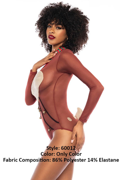 Mapale 60012 Costume Sexy Babe Reindeer Color Only Color