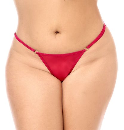Mapale 7620X Babydoll with matching Panty Color Red