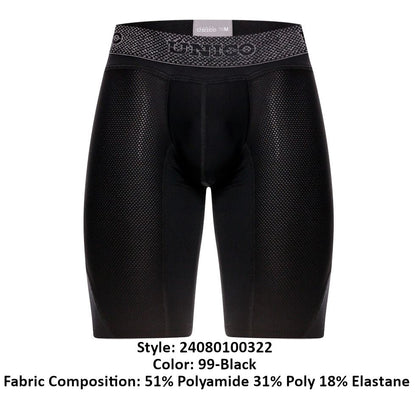 Unico 24080100322 Ardid Boxer Briefs Color 99-Black