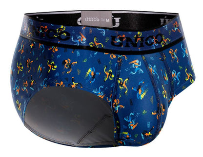 Unico 25060101106 Pacer Briefs Color 46-Blue