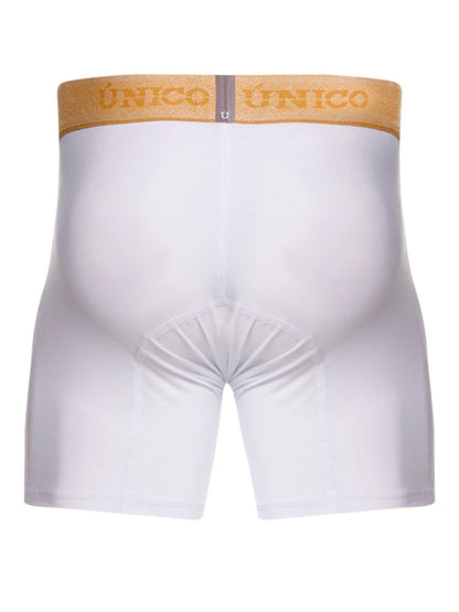 Unico 26040100225 Amber Boxer Briefs Color 00-White: Premium Comfort