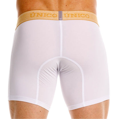 Unico 26040100225 Amber Boxer Briefs Color 00-White: Premium Comfort