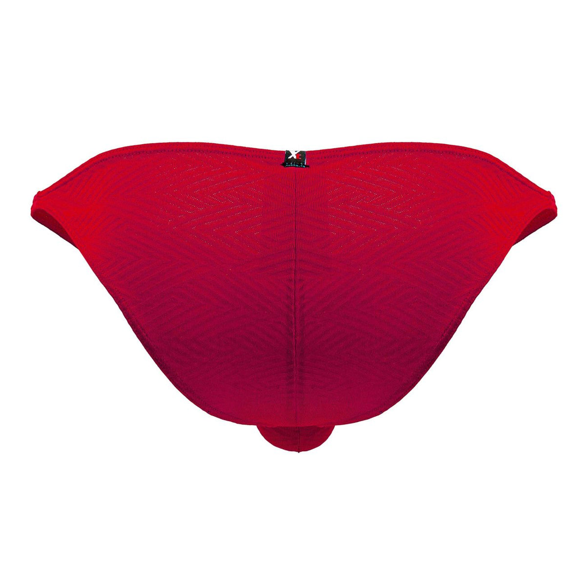 Xtremen Men's Underwear 91192 Jacquard Bikini Color Red