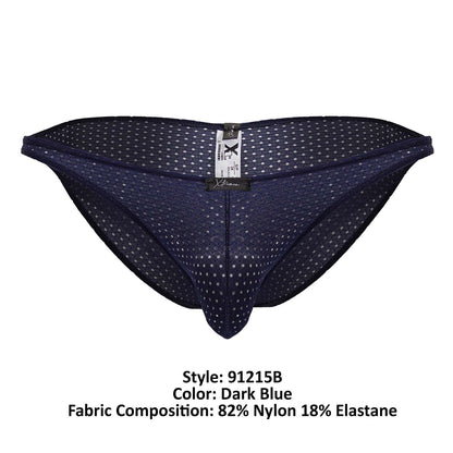 Xtremen Men's Underwear 91215B Microfiber Bikini Color Dark Blue