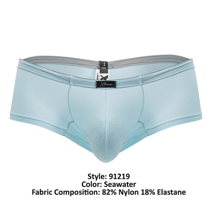 Xtremen Men's Underwear 91219 Microfiber Trunks Color Seawater