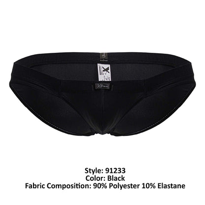 Xtremen Men's Underwear 91233 Microfiber Briefs Color Black
