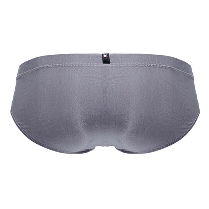 Xtremen Men's Underwear 91233 Microfiber Briefs Color Gray