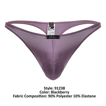 Xtremen 91238 Microfiber Thongs Color Blackberry
