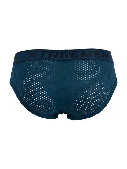 Xtremen 91250 Microfiber Mesh Briefs Color Petrol