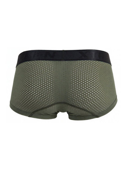 Xtremen 91252 Microfiber Mesh Trunks Color Military Green